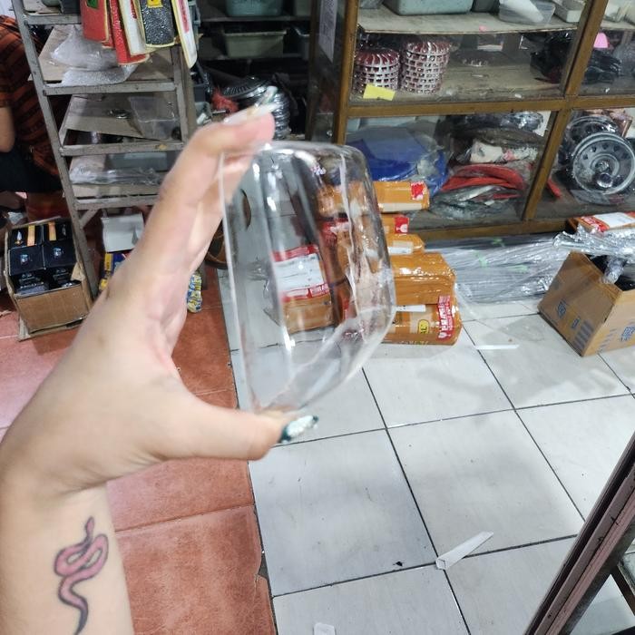Mika Lampu Bening Depan Reflektor Lampu Depan Honda Win 100, Gl100, Gl125, Gl Max Pnp Presisi