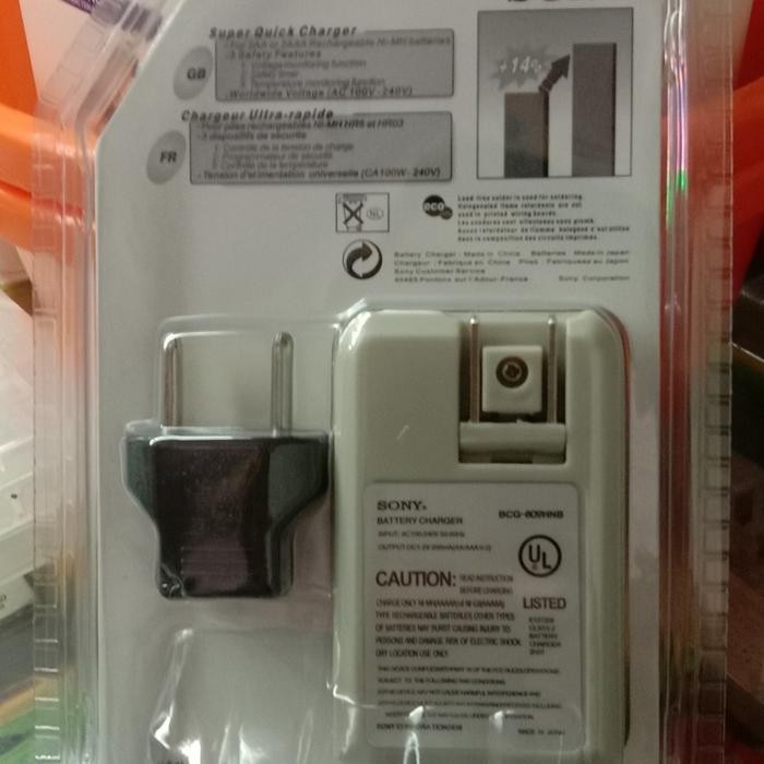 Charger Baterai Aa / Aaa Power Charger Sony + 2 Pcs Baterai Sony Aa