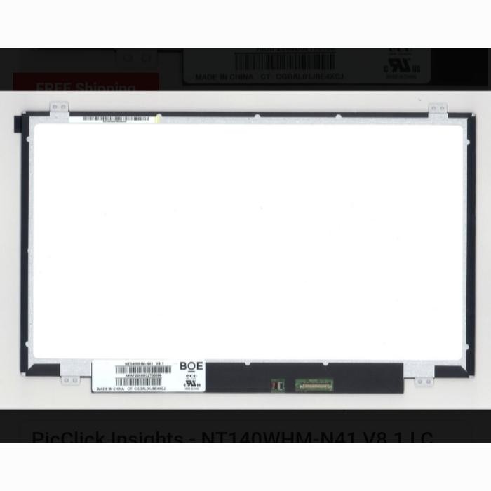 LED LCD LAPTOP DELL VOSTRO 3460 NT140WHM-N31 NT140WHM-N41 HD