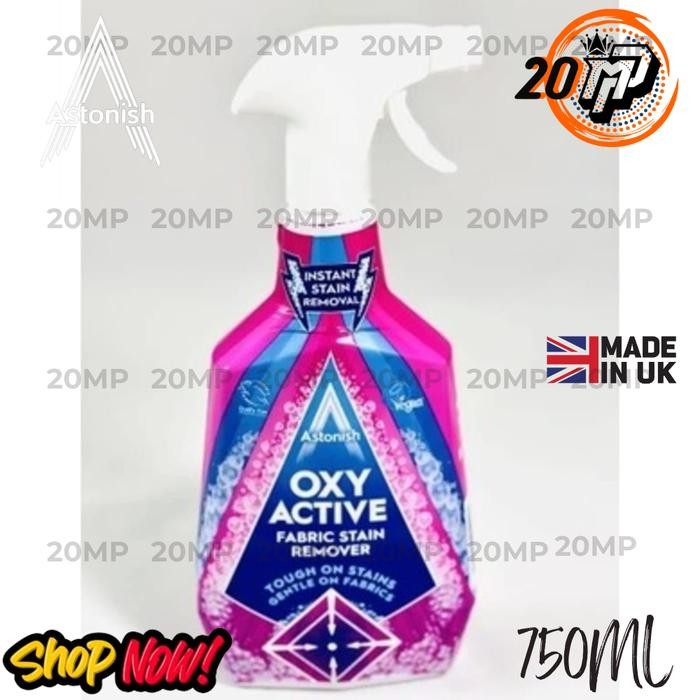 ASTONISH OXY ACTIVE FABRIC STAIN REMOVER PEMBERSIH NODA KAIN