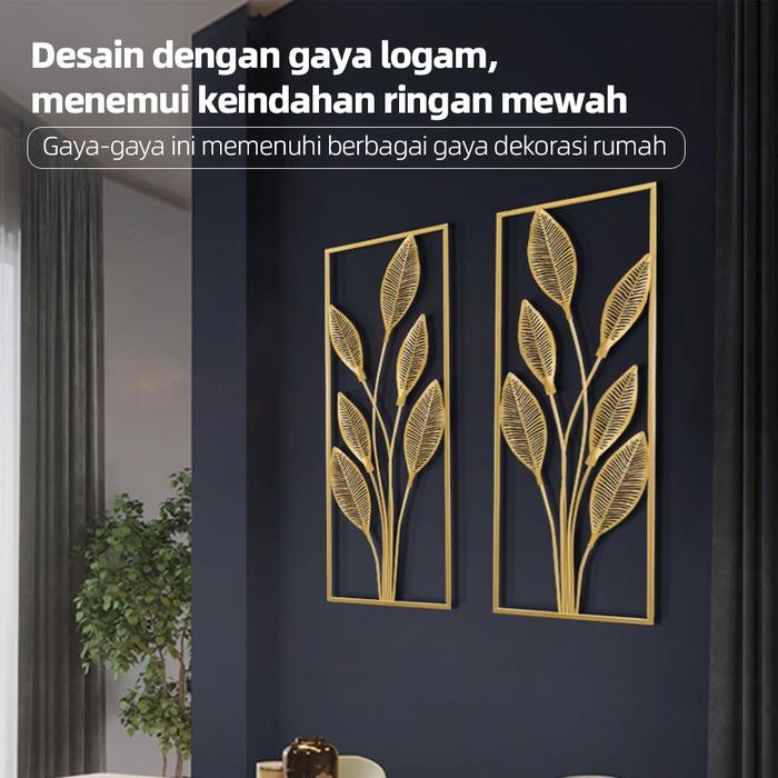 Hiasan Dinding Ruang Tamu Elegan Hiasan Dinding AestheticDinding Besi Sofa Ruang Tamu Kreatif Modern