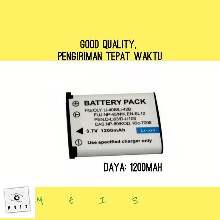 BATERAI BATTERY FUJIFILM FINEPIX JV100 JV105 JV150 JV160 JV200 JV205