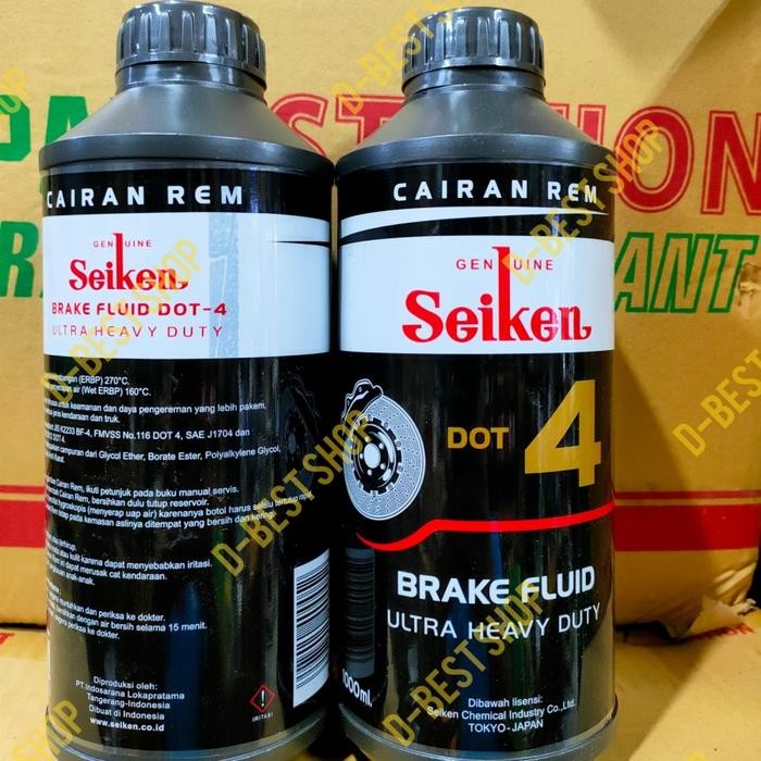 Minyak Rem Seiken Dot4 Dot 4 - 1 Liter Innova Fortuner Alphard