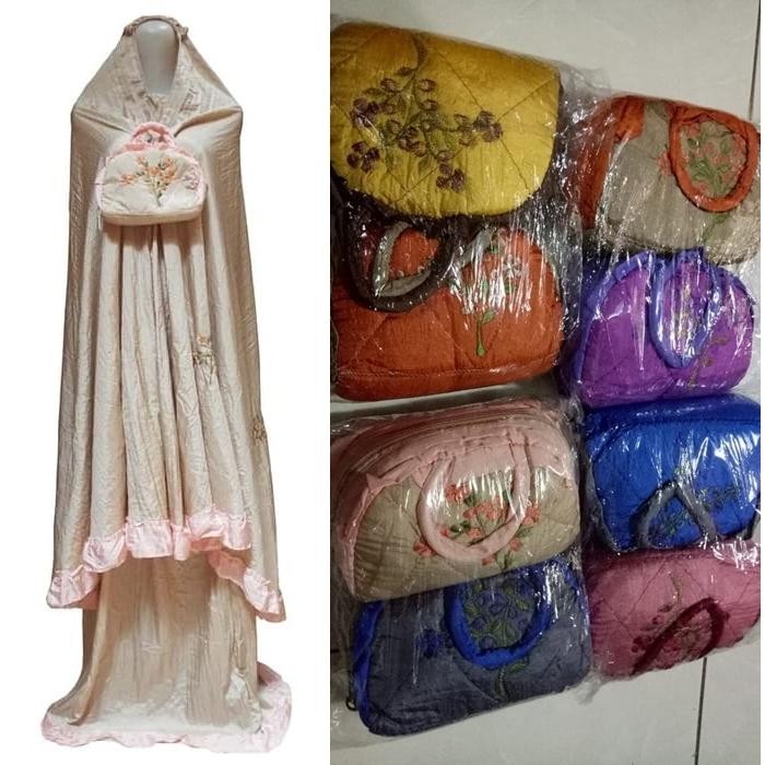 Mukena Parasut Jumbo Super, Mukena Traveling