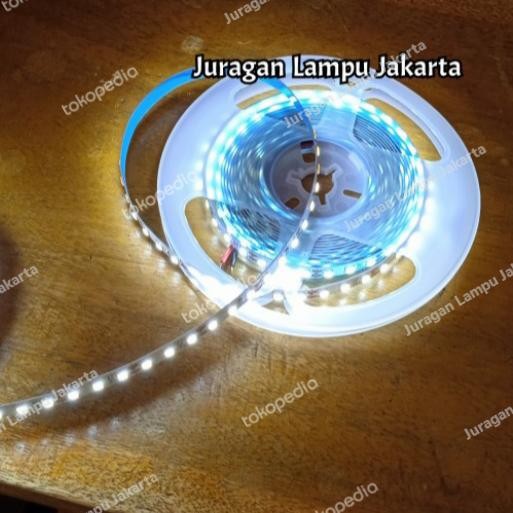 Lampu Led Strip Putih 12V 5 Meter Led Strip White 12 Volt