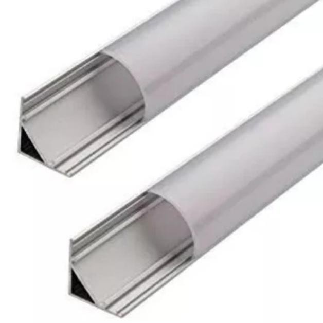 Kap Lampu Led Strip Aluminium 1 Meter Cover Led Strip