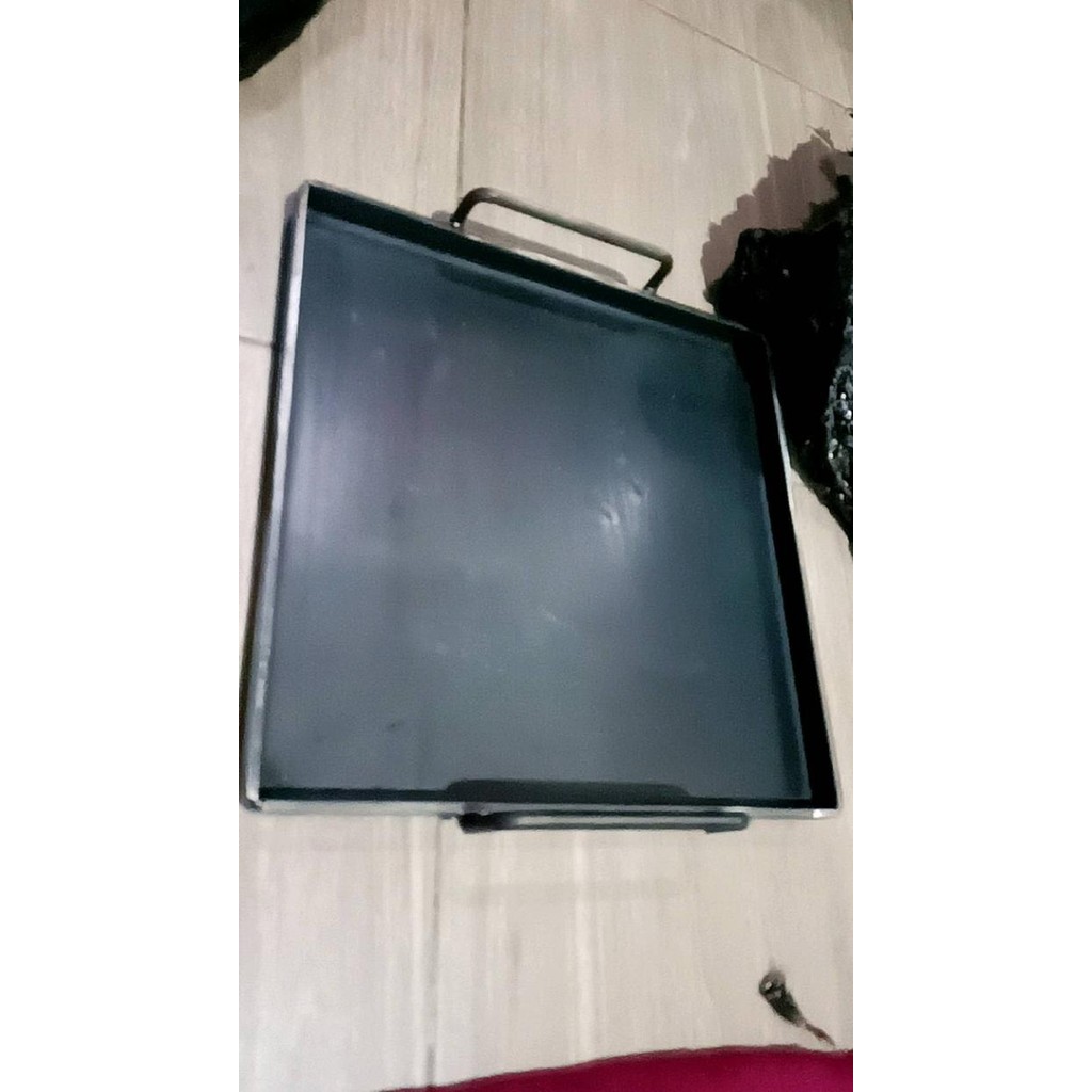 wajan roti bakar anti lengket tebal 5 MM / wajan loyang martabak 40x40