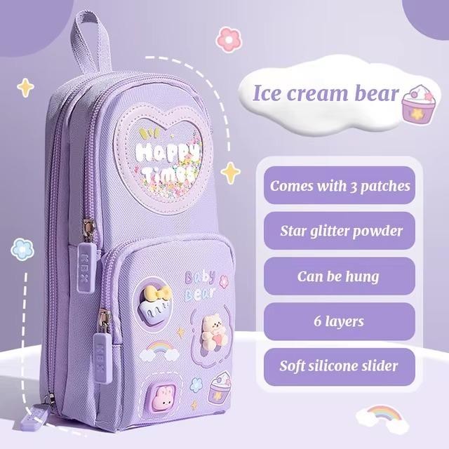 

TSA (COD) TEMPAT PENSIL 3D 3 RESLETING KARAKTER KARTUN KAPASITAS BESAR KOTAK PENSIL ANAK SEKOLAH 6