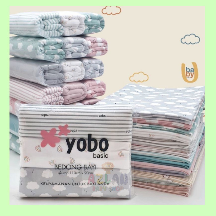 Yobo Bedong Bayi 3In1 Yobo Bedong Lebar Perlengkapan Tidur Newborn Selimut Bayi Bedong Bayi