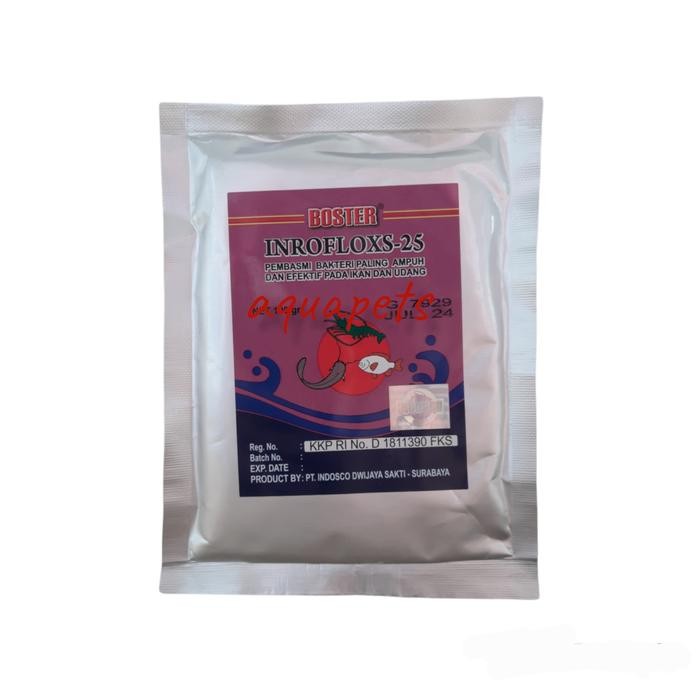 BOSTER INROFLOXS 25 ANTIBIOTIK ENROFLOXACIN 100GR