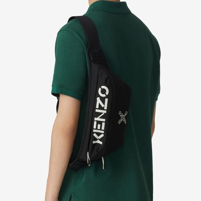 BEST SELLER [READY STOCK] Kenzo Sport Logo Cross Bumbag
