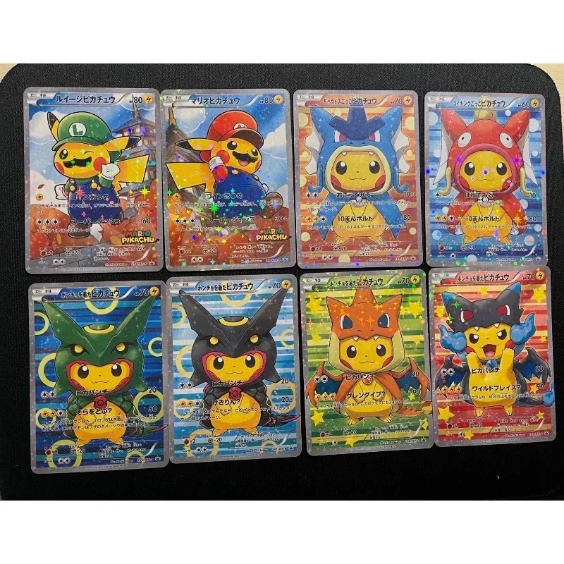 New Diy Ptcg Pokemon Card 1998 Illustrator Pika u Collection Card Diy Van Gogh Xy Crossdressing