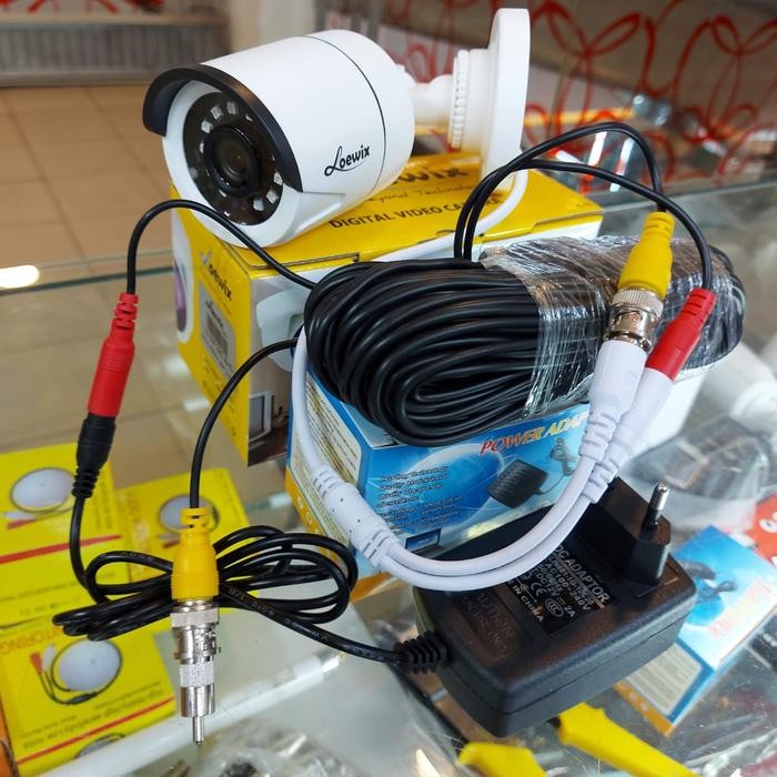 Terlaris Paket Kamera Cctv Langsung Colok Ke Tv Siap Pakai Lengkap Sama Kabel