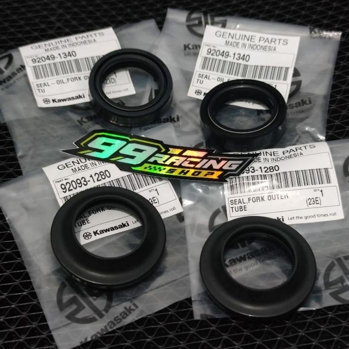 seal shock seal debu depan Ninja R RR SS original