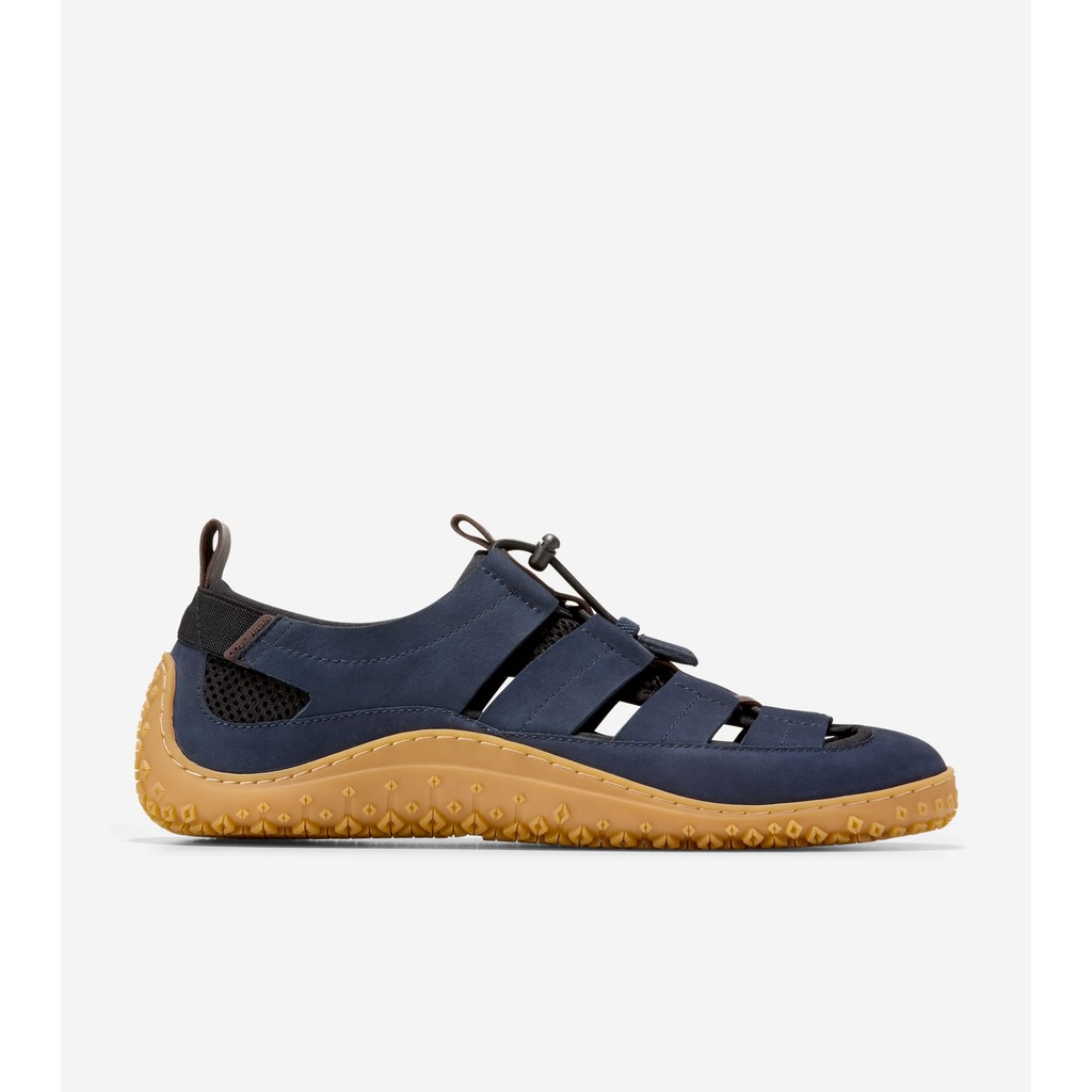 Cole Haan Men Zerogrand Tidetrek Fisherman - Sepatu Pria (Navy)