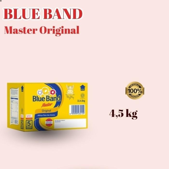 

Margarine BLUE BAND MASTER Original 4,5 Kg / 4.5 Kg Margarin Blueband