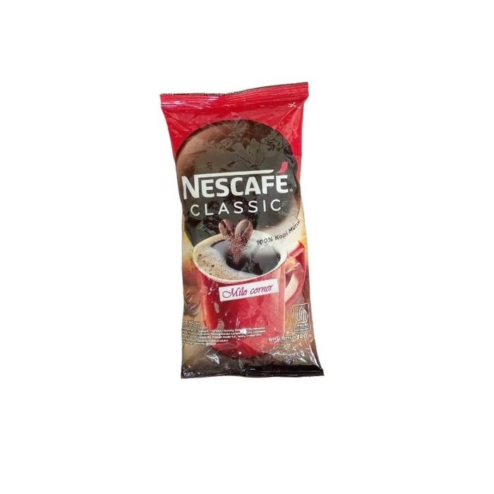 

Grosir nescafe classic vending 120 gram per karton dus isi 48 robusta