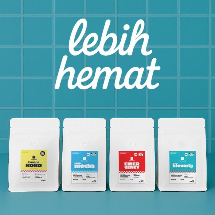 

SUPER HEMAT !! Paket 4 pcs Kopi Blend special