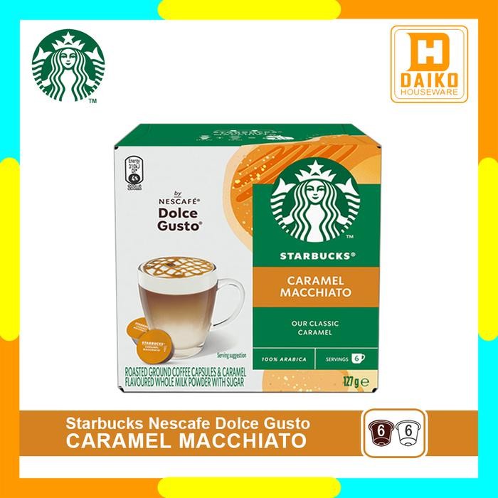 

Starbucks Capsule By Nescafe Dolce Gusto NDG Caramel Macchiato Origin