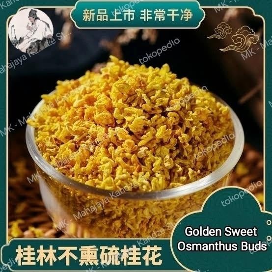 

100g Golden Sweet Osmanthus Fragans Premium Gui Hua Ruei