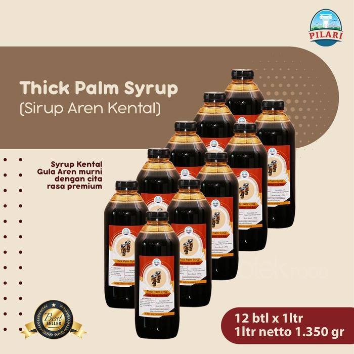 

1 CTN THICK PALM SYRUP - SIRUP GULA AREN KENTAL - BROWN SUGAR SYRUP