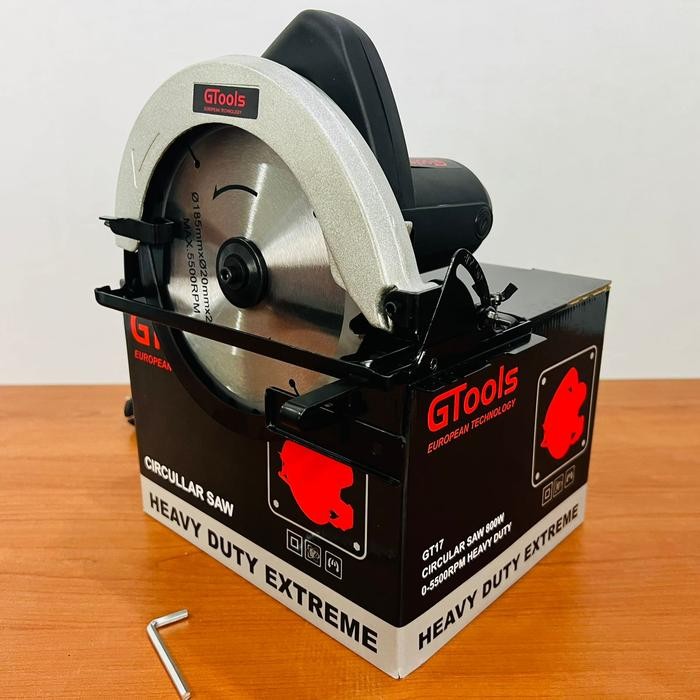 Terhemat Promo Circular Saw 7Inch Gtools Eropa Type Gt17 Mesin Gergaji Kayu