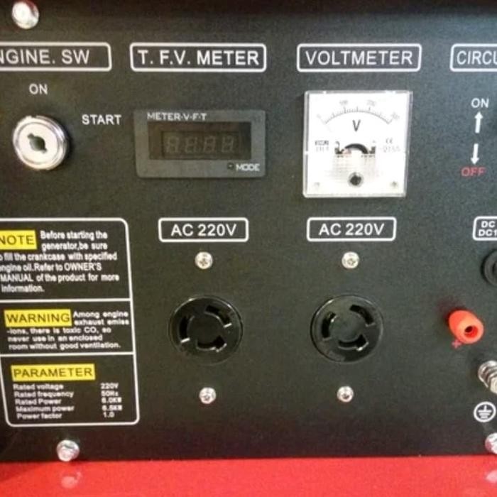 GENSET SILENT HONDA 6000. 6500 WATT OSHIMA OG 8500