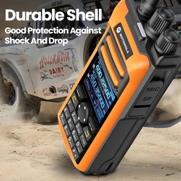 HT HANDY TALKY JANGKAUAN LUAS 20KM MOTOROLA GT-10 20W TYPE C 6800MAH