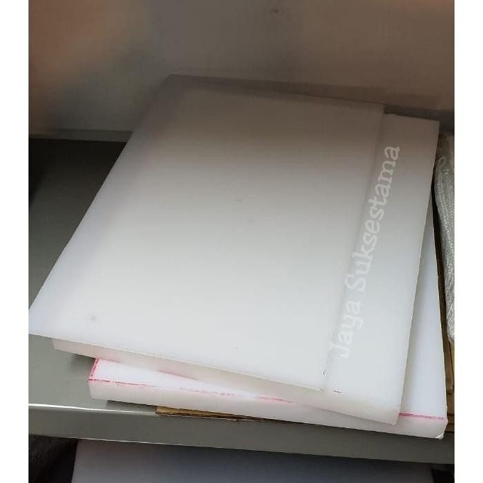 PREMIUM Nylon Polyethylene PE Lembaran 5mm x 45cm x 75cm / PE Nylon Sheet