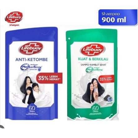 SHAMPOO LIFEBUOY REFILL 900ML