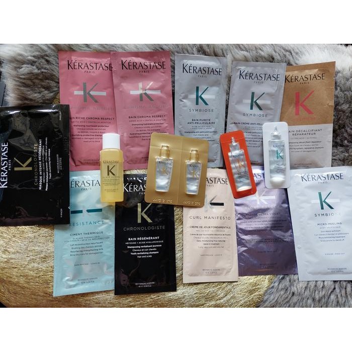KERASTASE SACHET 10ML / SHAMPOO / SERUM / CONDITIONER / MASQUE