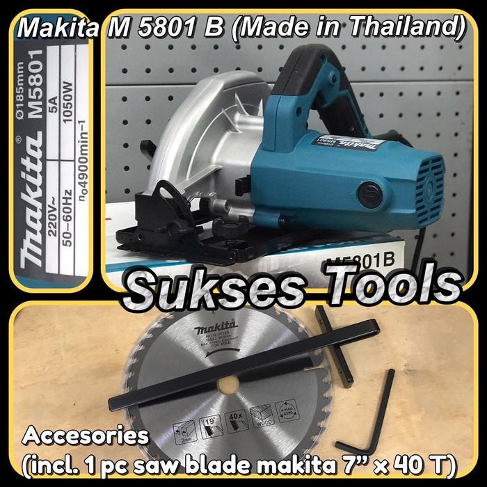 Limited Mesin Potong Kayu 7" Maktec By Makita Circle Circular Saw Mt 583 Mt583