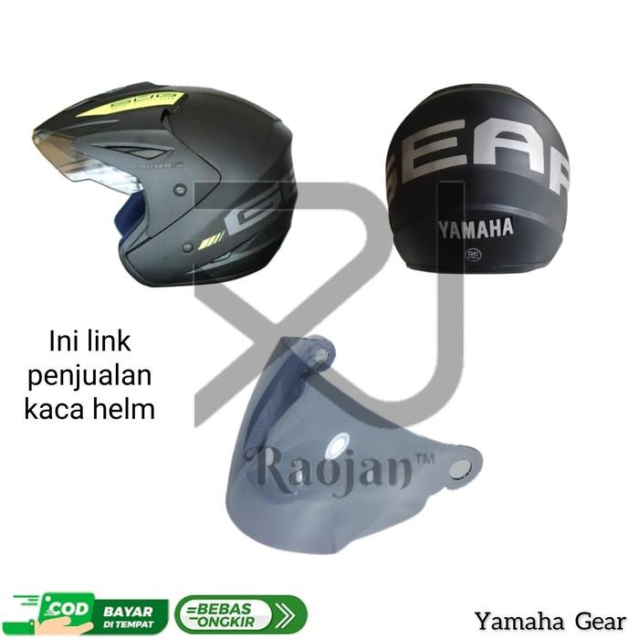 Kaca helm Yamaha Gear Visor helm Yamaha Gear