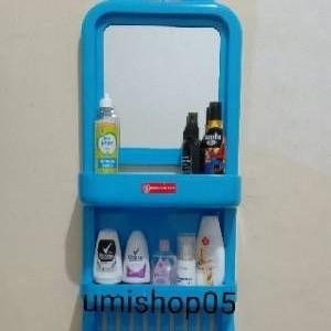 PREMIUM Rak Cermin Gantung Kamar Mandi Maspion
