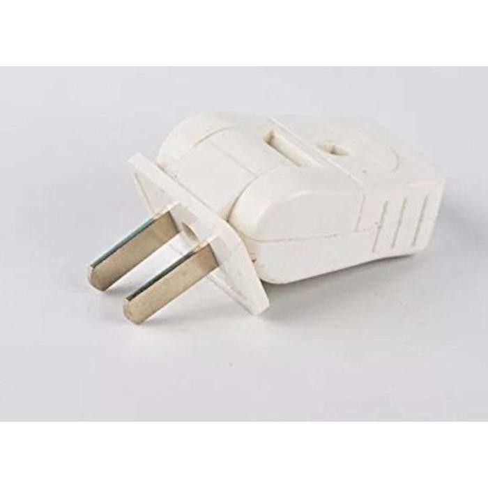 Colokan Steker Listrik Kaki 2 Pin Rotasi 180 Derajat Steker Over Jepang, Taiwan, Usa, Vietnam,