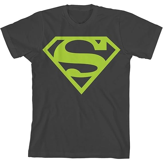Kaos Logo Superman Neon Hijau