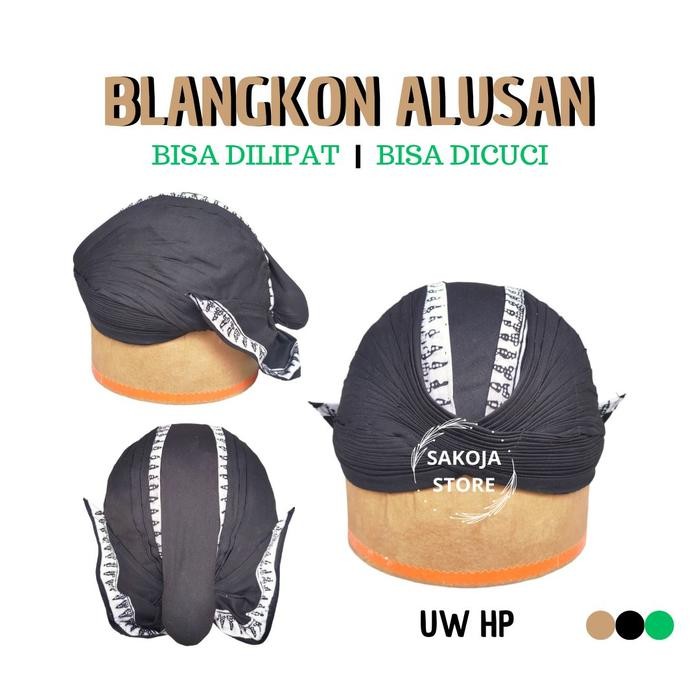 Terbaru Blangkon Jogja Alusan Lipat Cuci Dewasa Dan Anak Batik Best Seller