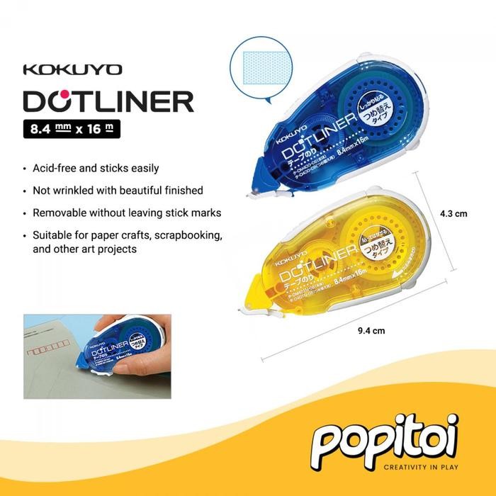 

kokuyo dotliner double tape kode 1480