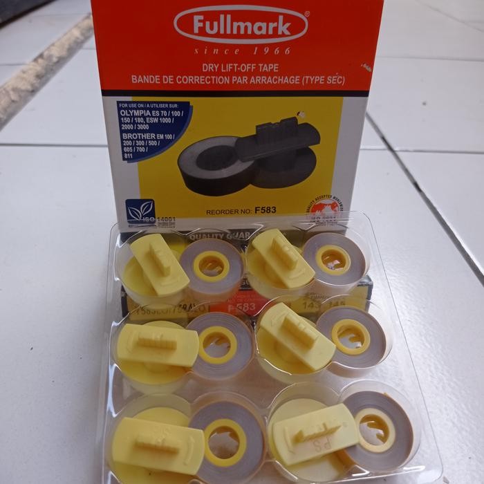 

penghapus pita mesin tik brother/ fullimark lift off corection tape kode 103