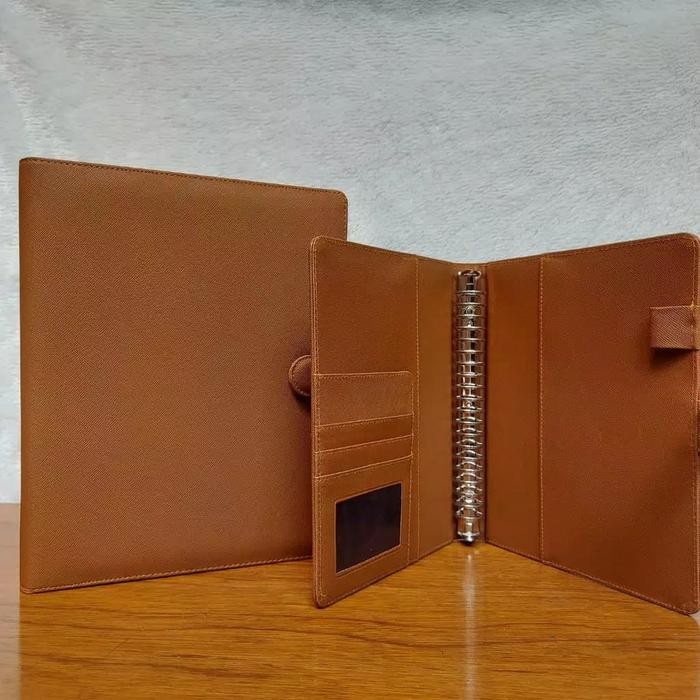 

BINDER POLOS EXCLUSIVE WARNA COKLAT A5 DAN B5 KODE 226