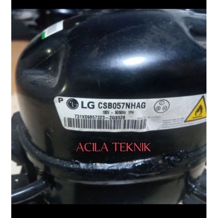 KOMPRESOR KULKAS 2PINTU INVERTER ORIGINAL LG 16pk barang baru