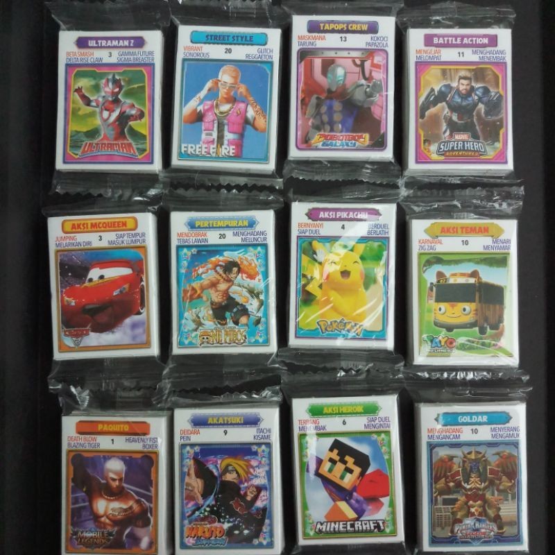 kartu kwartet DG jumbo  / kartu kuartet / mainan jadul / mainan tradisional