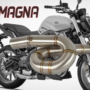 Pipa Slip On Knalpot Benelli Tnt 250 / Tnt 249S Import Stainless