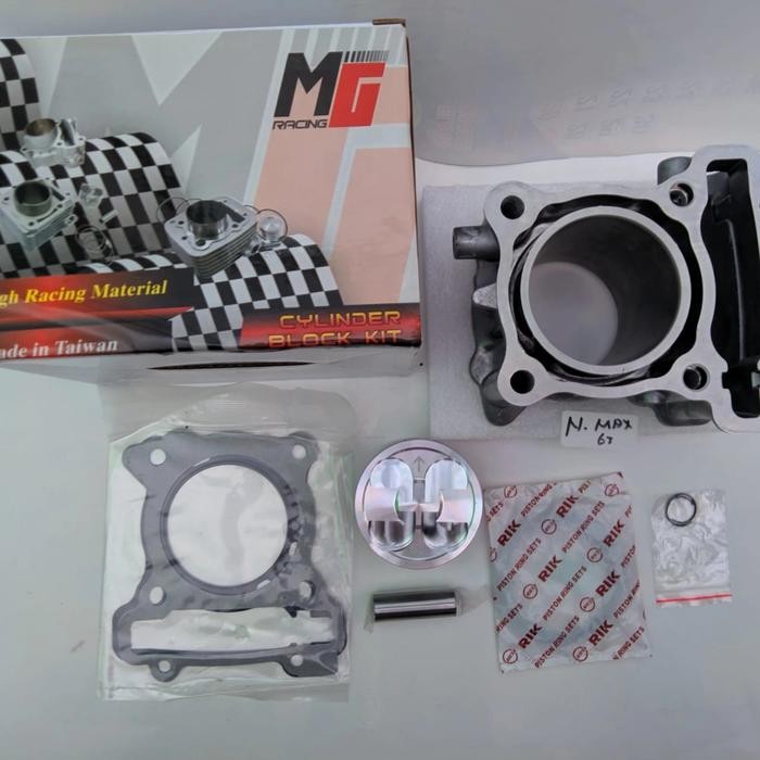 Paket Bore Up Mg Racing Nmax/Aeroxx 63Mm