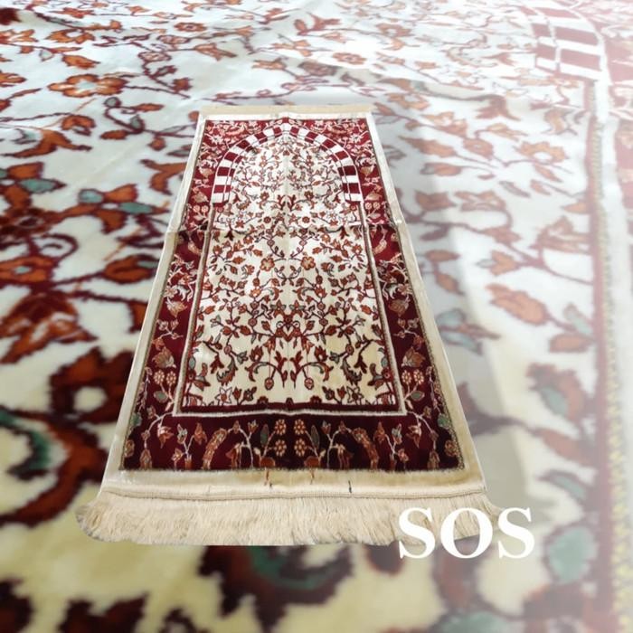 Sajadah Turki Rawdah Motif Turki Bulu Halus