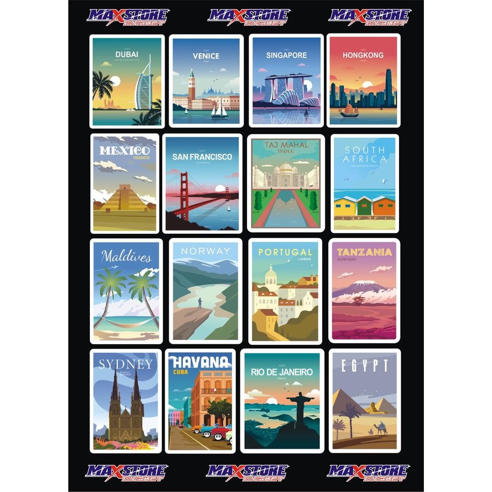 

STICKER KOPER COUNTRY / WORLD CITY STICKER / TRAVEL STICKER / WORLD CITY STICKER / VACATION STICKER