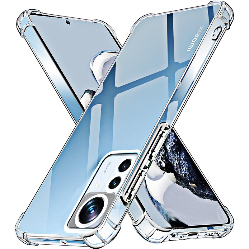 Clear Silicone Soft Case For Xiaomi Mi 12T 11T 10T Pro Thin Back Cover Transparent Shell Coque 12 11