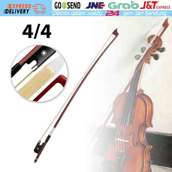 Bow Biola Ukuran 4/4 Penggesek Violin Bow Biola Fiddle Bow Biola