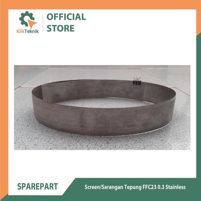 

TERLARIS Screen sarangan tepung FFC23 0.3 Stainless SALE