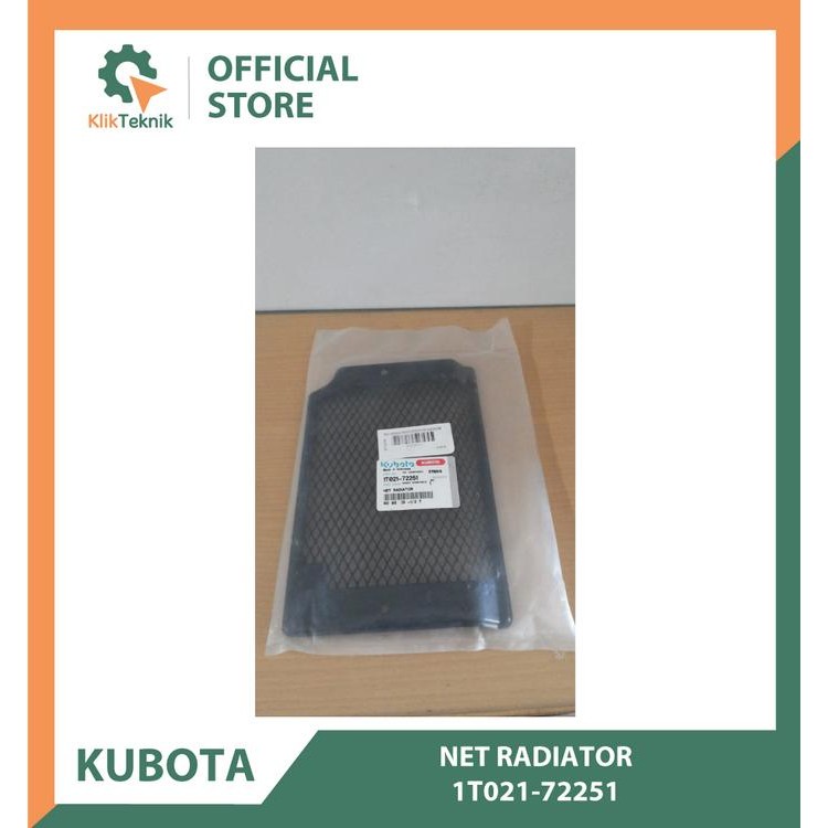 TERLARIS Net radiator RD85 DI-1/2T/2S 1T021-72251 Kubota Asli SALE